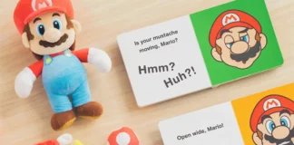La linea di giocattoli per bambini My Mario di Nintendo.