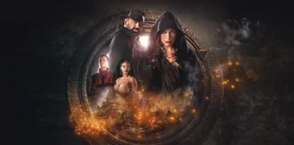 In foto i protagonisti del film In the Lost Lands.