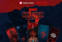 I nuovi sfondi Stranger Things da scaricare su Galaxy Store.