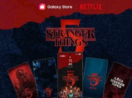 I nuovi sfondi Stranger Things da scaricare su Galaxy Store.