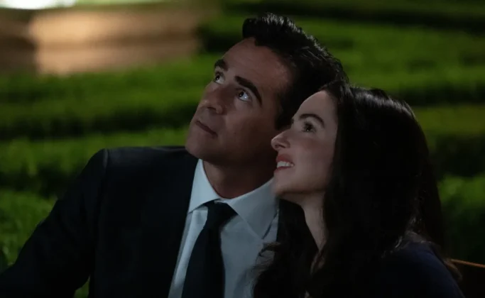 Colin Farrell e Laura Donnelly nella stagione 2 di Sugar.