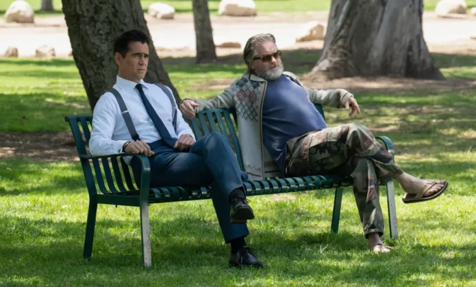 Colin Farrell e Shea Whigham nella stagione 2 di Sugar.