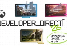 L?immagine dell'evento Xbox Developer_Direct di gennaio 2026.