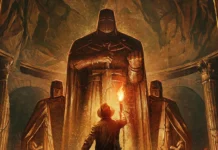 Il poster del DLC Indiana Jones and the Great Circle: The Order of Giants.