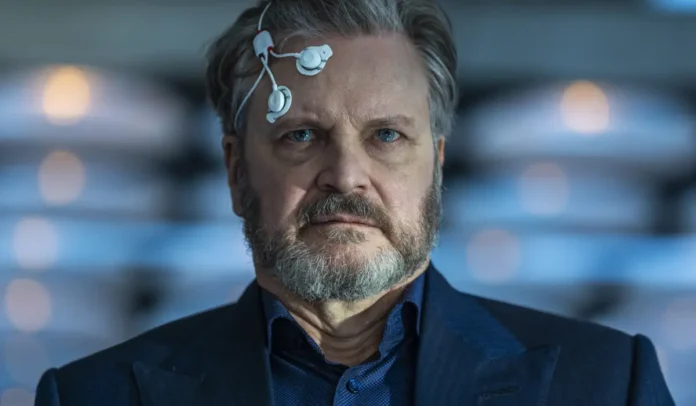 Colin Firth nel film Disclosure Day.