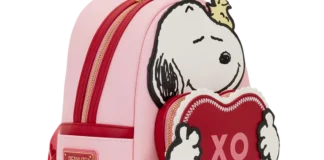 Uno zainetto di Snoopy della linea Funko Pop.