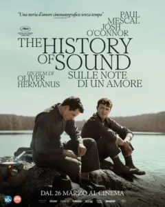Il poster del film The History of Sound – Sulle note dell’Amore.