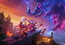 Il poster del gioco Horizon Hunters Gathering.