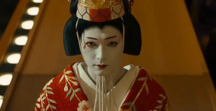 Una scena dal film Kokuho – Il maestro di kabuki.