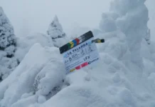 In foto il primo ciak dell'inizio delle riprese del film La valanga.