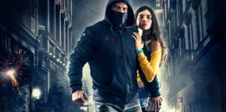 Claudio Santamaria e Ilenia Pastorelli nel film Lo chiamavano Jeeg Robot.