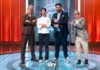 In foto gli chef protagonisti della puntata finale di MasterChef Italia.