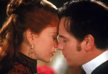 Nicole Kidman ed Ewan McGregor nel film Moulin Rouge!