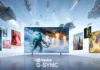 L'immagine che presenta la tecnologia Nvidia G-Sync.