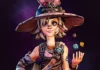 In foto la protagonista del gioco Tiny Tina's Wonderlands.