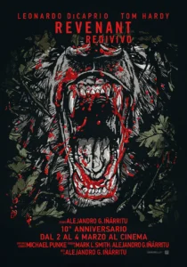 Il poster del decimo anniversario di Revenant – Redivivo.