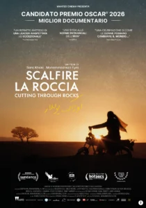 Il poster del film Scalfire la roccia.