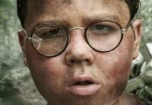 Il poster della serie Sky Il Signore delle Mosche.