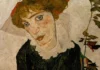 In foto il dipinto di Egon Schiele,Portrait of Wally,