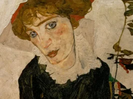 In foto il dipinto di Egon Schiele,Portrait of Wally,