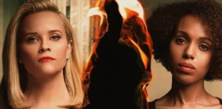 Reese Witherspoon e Kerry Washington nella serie Tanti piccoli fuochi.