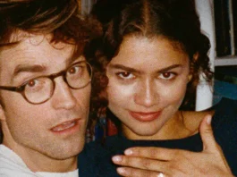 Zendaya e Robert Pattinson nel film The Drama – Un segreto è per sempre.