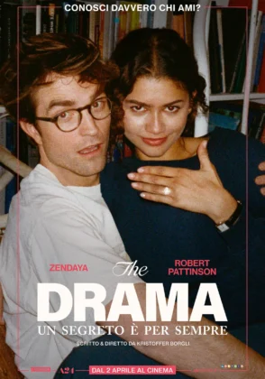 Il teaser poster del film The Drama &ndash; Un segreto &egrave; per sempre.