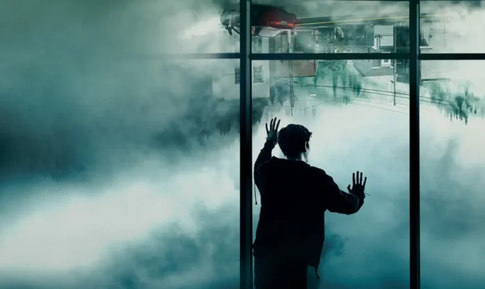 Una scena dalla serie TV Netflix The Mist.