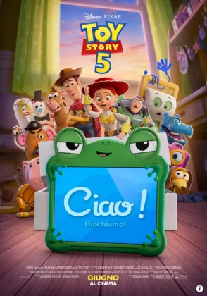 Il nuovo poster del film Toy Story 5.