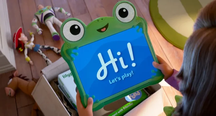 Il tablet Lilypad in Toy Story 5.