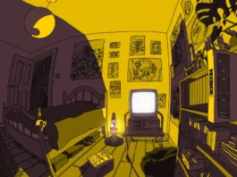 La key-art del gioco di simulazione BOXROOM.