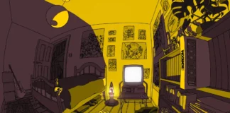 La key-art del gioco di simulazione BOXROOM.