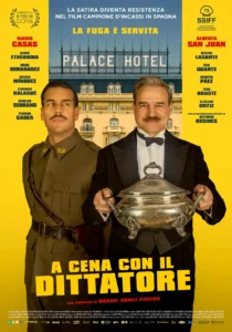 Il poster del film A cena con il dittatore.
