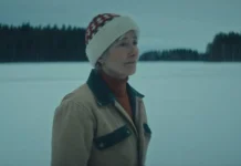 Emma Thompson nel film Dead of Winter – Sfida nel gelo.