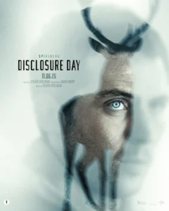 Il poster del film Disclosure Day.