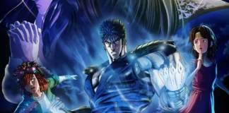 Il poster della serie anime Hokuto no Ken – Fist of the North Star.