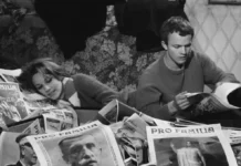 Lou Castel nel film I pugni in tasca.