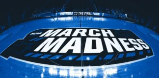 Il logo della competizione di basket March Madness.