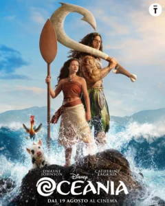 Il nuovo poster del film Oceania in versione live action.