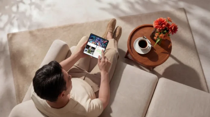 Una foto dello smartphone pieghevole OPPO Find N6.