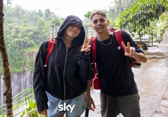 In foto due concorrenti della seconda tappa dell'edizione 2026 di Pechino Express.