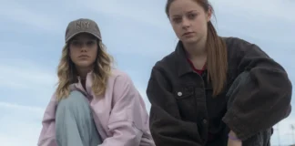 Margherita Buoncristiani e Federica Pala nel film Qualcosa di lilla.