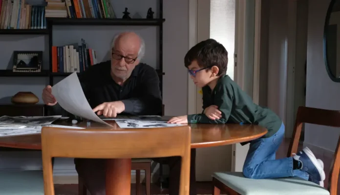 Toni Servillo e Lorenzo Perrotta nel film Scherzetto.