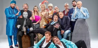 In foto i comici dello show GialappaShow.