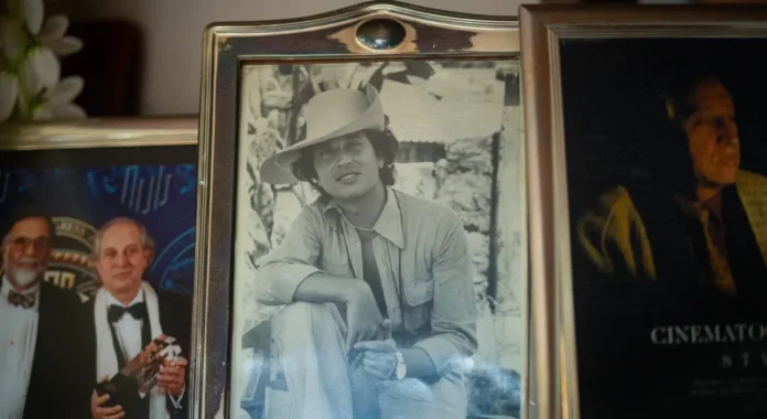 In foto il direttore della fotografia Vittorio Storaro.