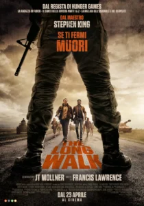 Il poster del film The Long Walk.
