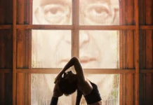 La key art della miniserie Twisted Yoga.