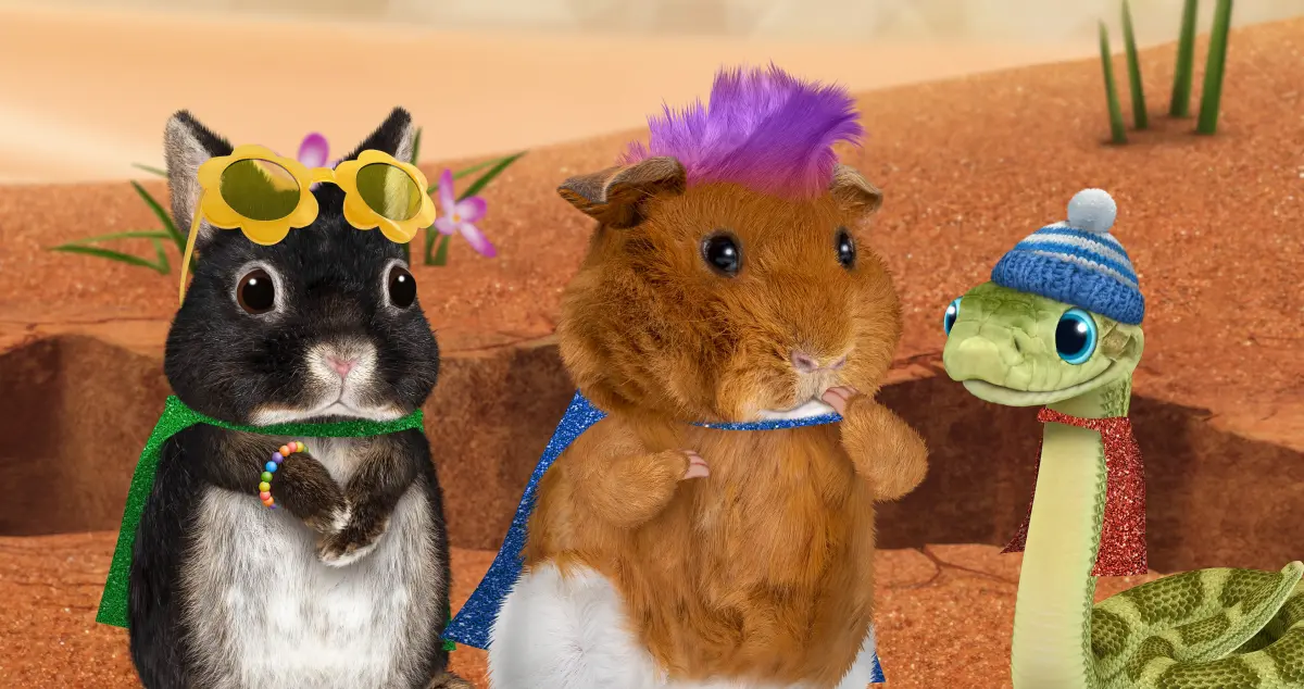 Una scena dalla stagione 2 di Wonder Pets in città.