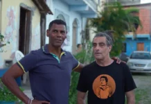 Sandro Bonvissuto e Aldair nel documentario Sandro Bonvissuto