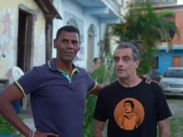 Sandro Bonvissuto e Aldair nel documentario Sandro Bonvissuto